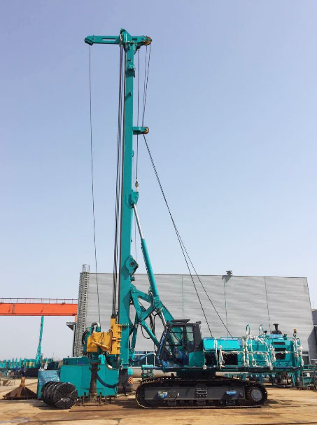 软硬地层通吃！yp街机智能大直径潜孔锤钻机获首台套表扬