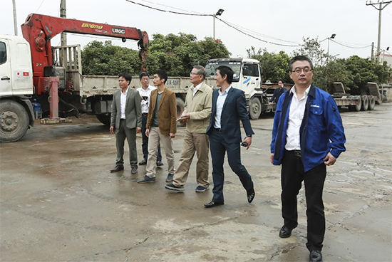 新年献礼yp街机智能9台SWDM25旋挖钻机征战越南