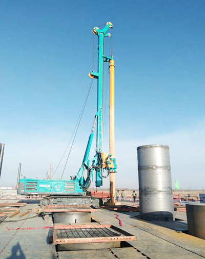 迅速的悍将！宁夏地质局大赞yp街机智能旋挖钻机