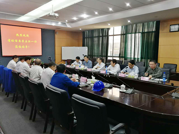 湖南省经信委党组副书记、副主任李志坚到yp街机智能现场办公