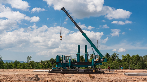 一亿订单 yp街机智能闪灼柬埔寨投资展览会