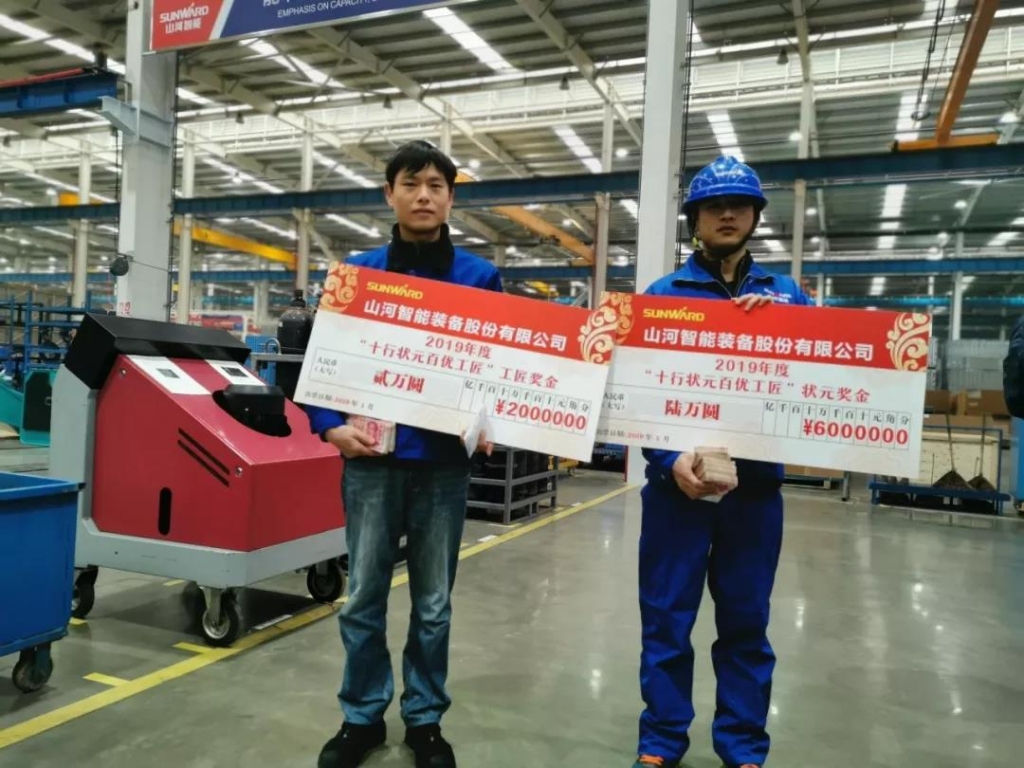 yp街机智能6万奖技工状元