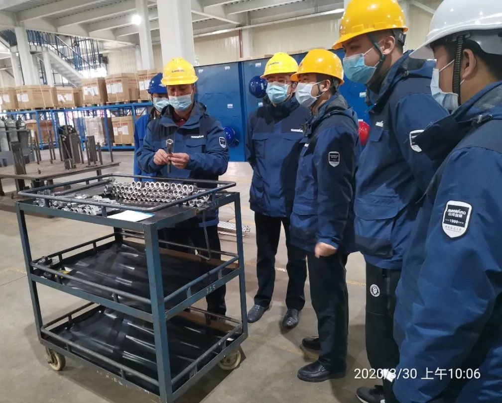 严抓情形清静，，，，，，确保清静生产——总司理带队检查情形清静事情