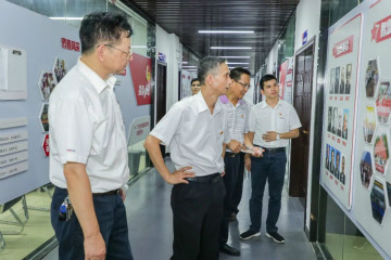 广州工控党建同盟联络员一行到yp街机智能开展事情对接