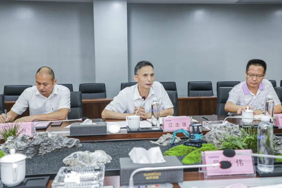 广州工控党建同盟联络员一行到yp街机智能开展事情对接