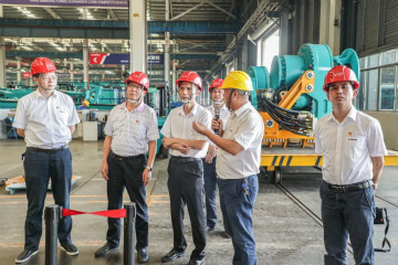 广州工控党建同盟联络员一行到yp街机智能开展事情对接