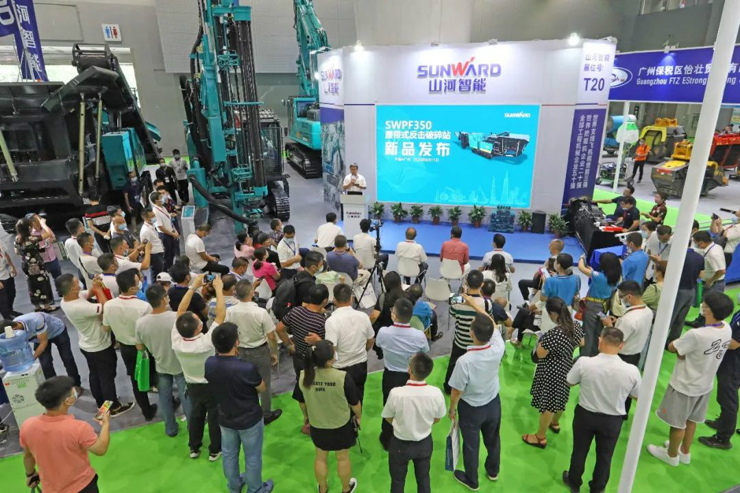 强势进军砂石破碎领域，，，，，，，，yp街机智能破碎站新品精彩宣布