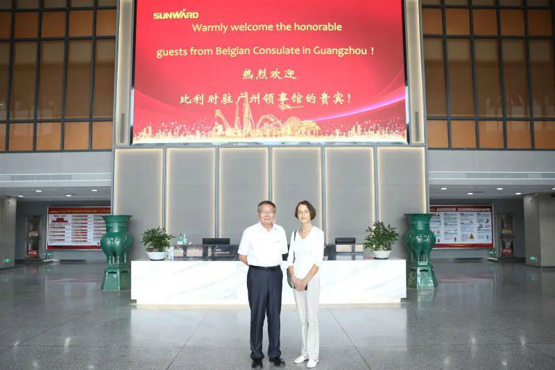 比利时商务领事到访yp街机智能