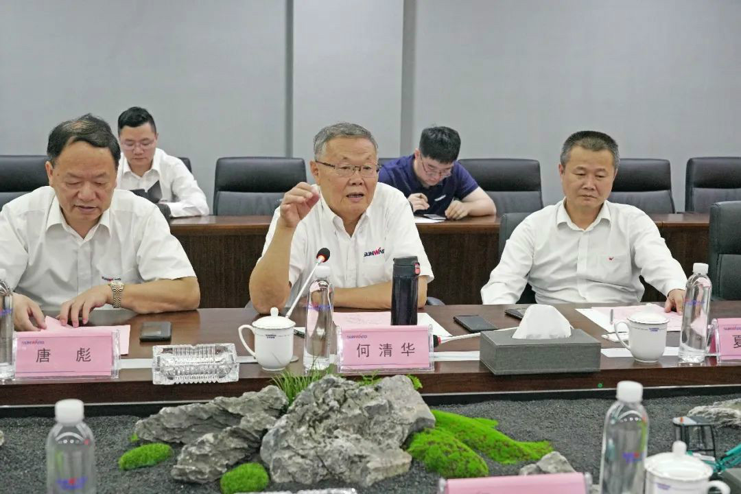 中铁装备赵华总司理莅临yp街机智能交流