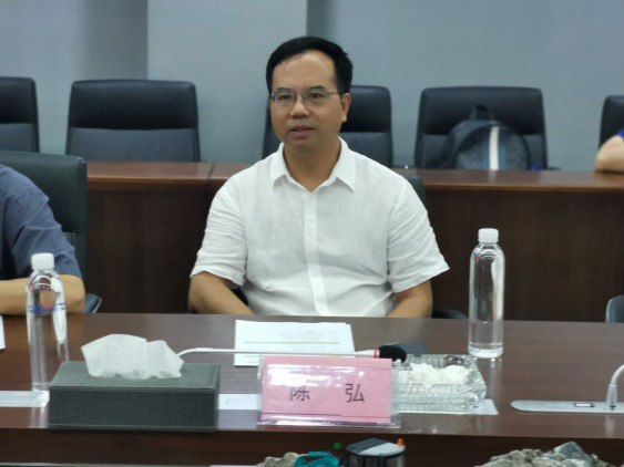 深化校企相助 湖南农大党委书记陈弘一行到访yp街机智能