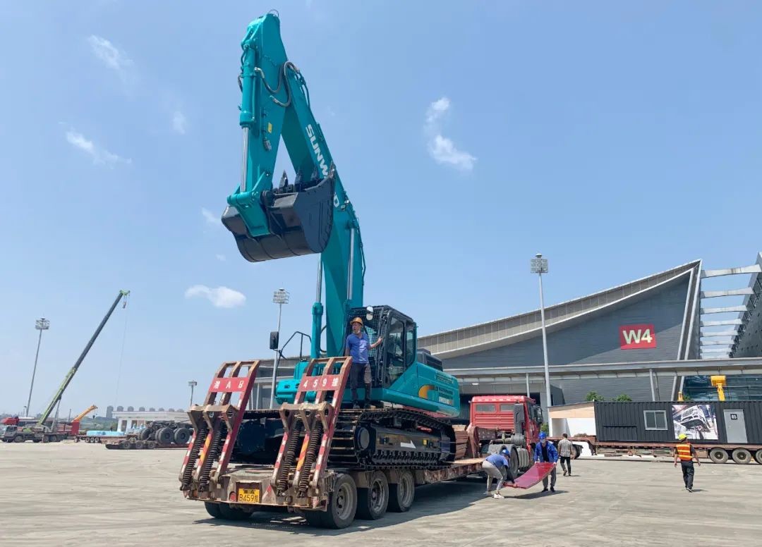 进场布展！2021年长沙国际工程机械展倒计时，，，，，，yp街机智能展区亮点提前剧透