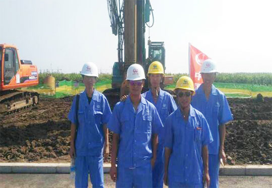 打下“东北第一桩”，，，，沈阳帝铂旋挖队火了