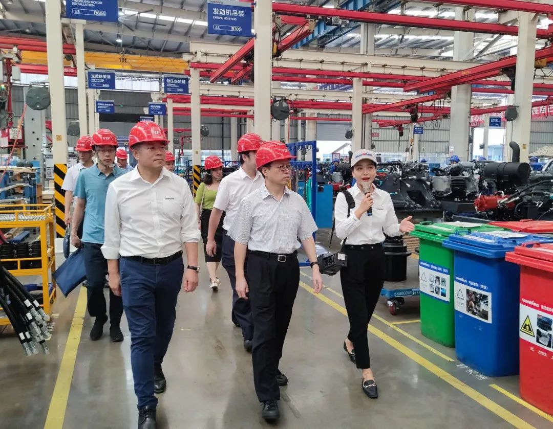 中国国际商业增进委员会向导一行调研yp街机智能