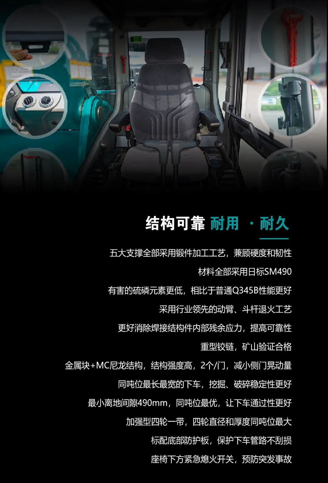 一图读懂 | 高配、高效！yp街机智能新一代26吨级挖掘机助您“掘”胜千里