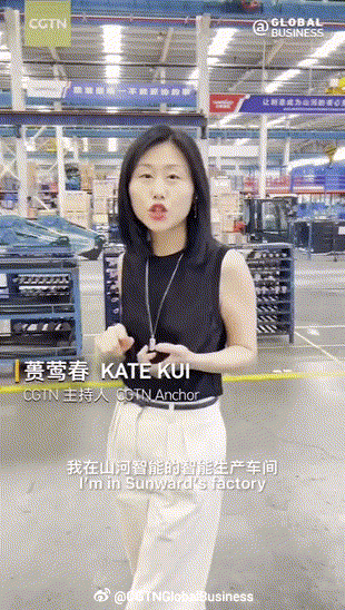 CGTN探厂！专访yp街机智能董事长、首席专家何清华花絮来了