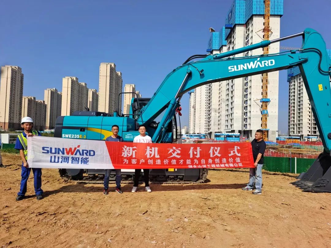 全款拿下！yp街机智能挖掘机奔赴工地一线