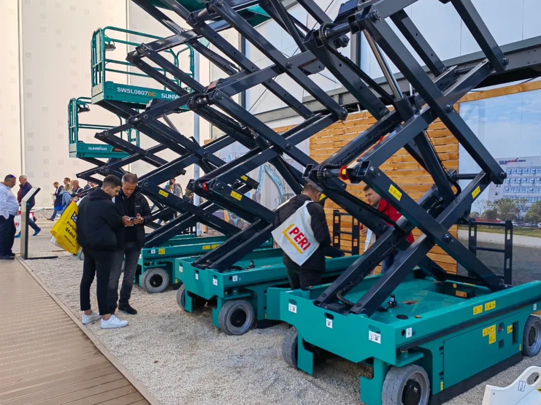 Bauma 2022 | 首次亮相，，，yp街机智能高空机械受热捧