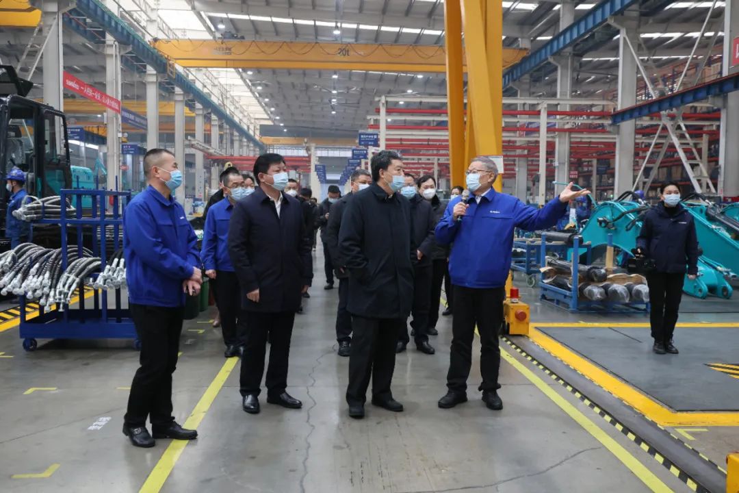 省政协主席毛万春调研yp街机智能