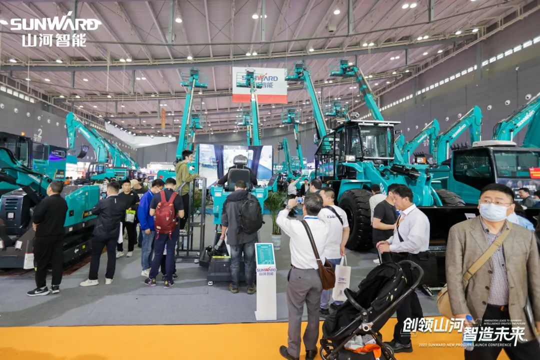 2023 CICEE | yp街机智能亮相2023长沙国际工程机械展！智能化、电动化产品站C位