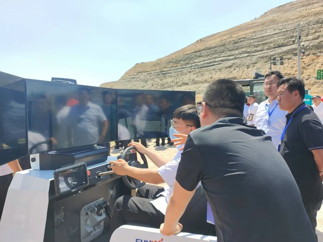 加码绿色矿山！“yp街机绿”亮相鄂尔多斯市煤矿三化融合现场推进会