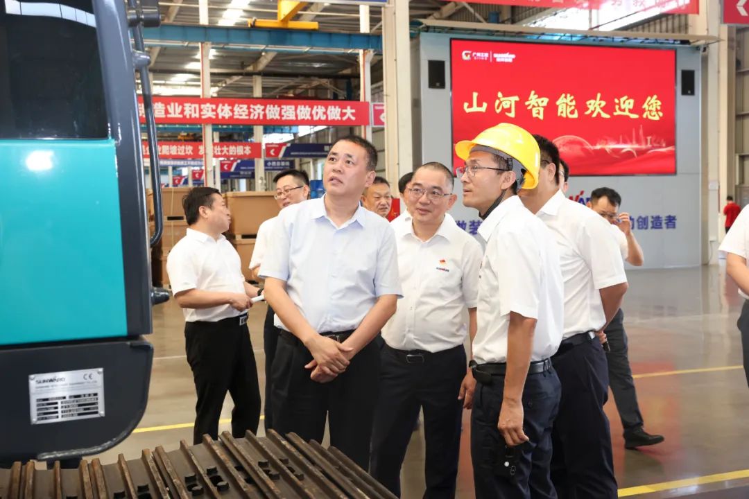中铁城建集团党委书记、董事长申景涛到访yp街机智能