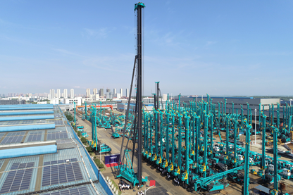 立异实力再获认可！yp街机智能SWCH980-260M全液压履带桩架获评重点工业新产品
