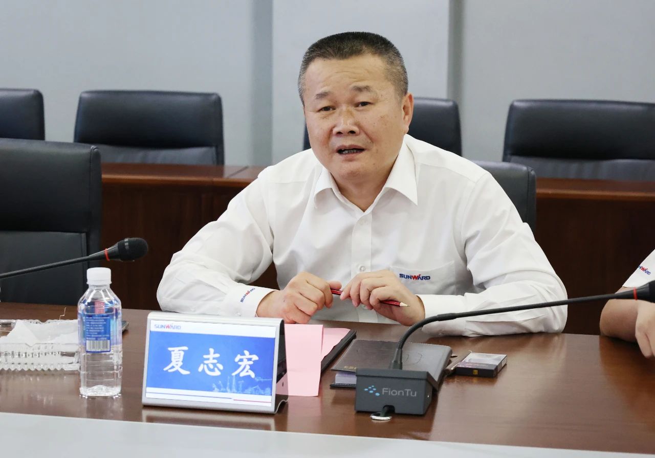 永青科技集团董事长胡晓东带队到访yp街机智能