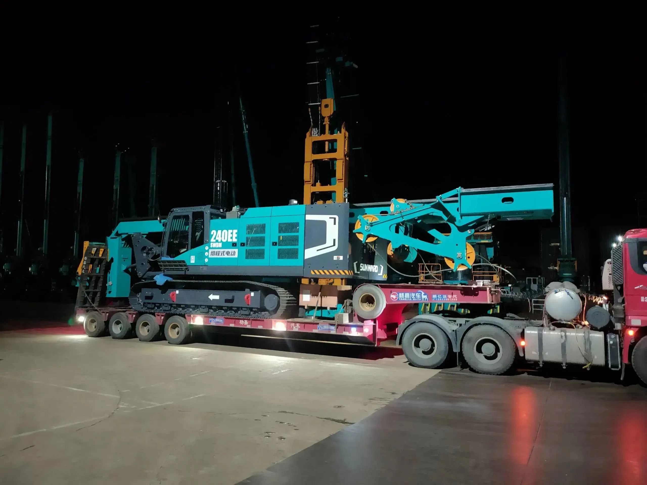 “零故障”“低能耗”！yp街机智能增程式电动旋挖钻机惊艳首秀