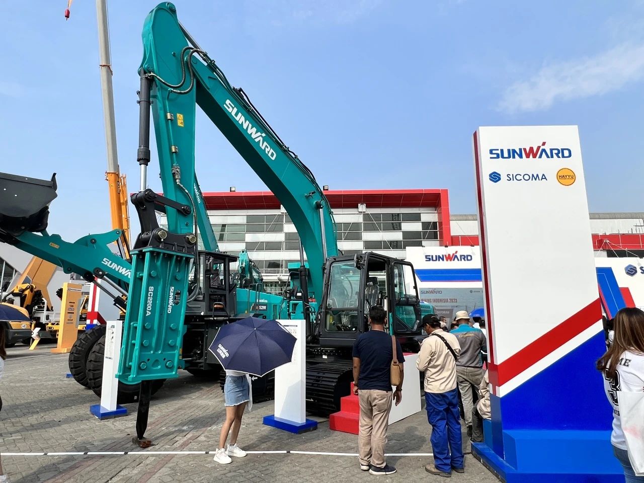 深耕细作，，，，，，，，逆势增添！yp街机智能艳服亮相印尼雅加达矿业展