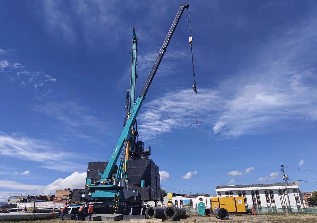 展现“中国制造”硬实力！yp街机智能PDP工法钻机助建波哥大地铁项目