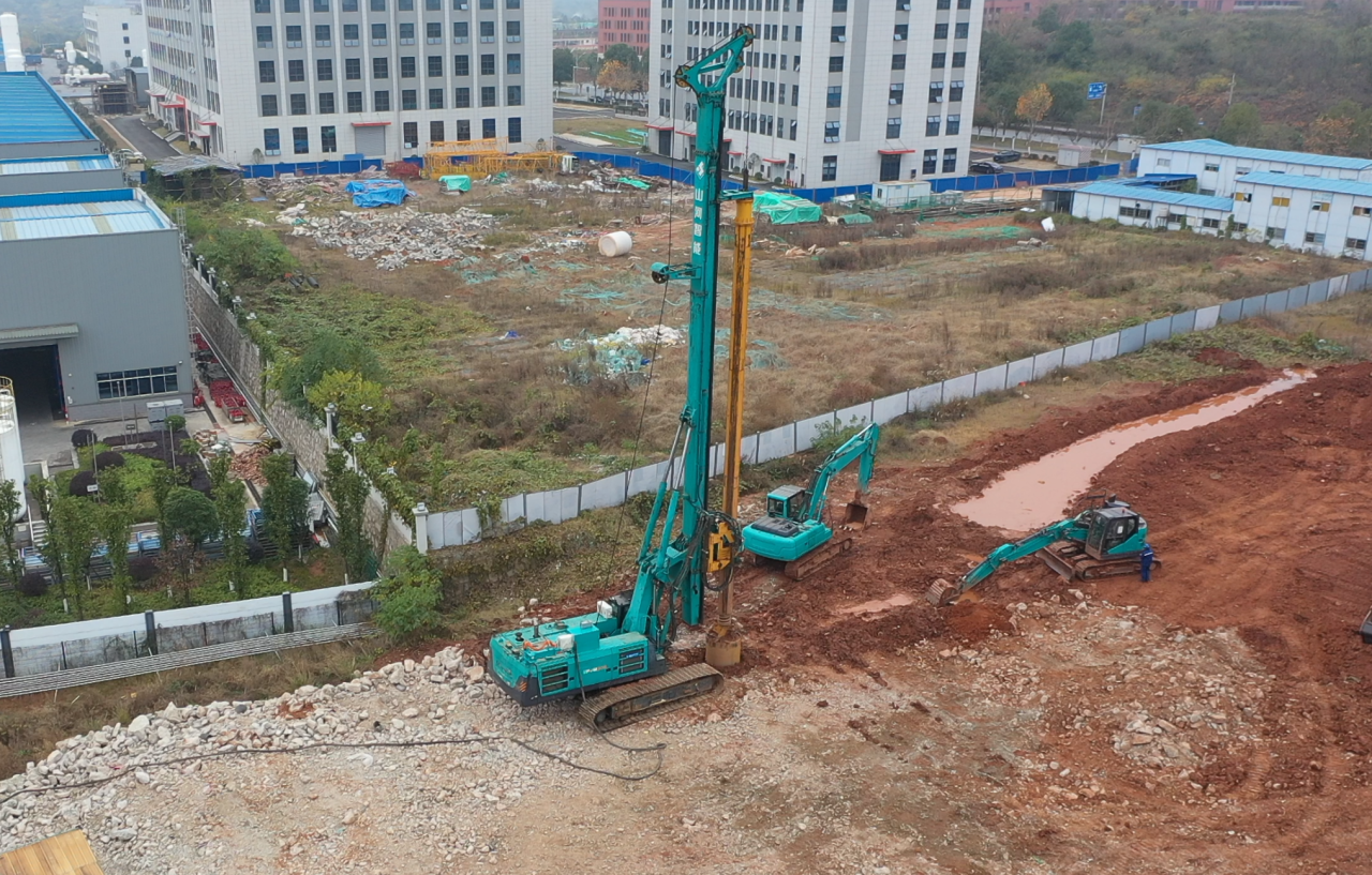 助力“双碳”目的！yp街机智能“旋挖油改电”项目来了