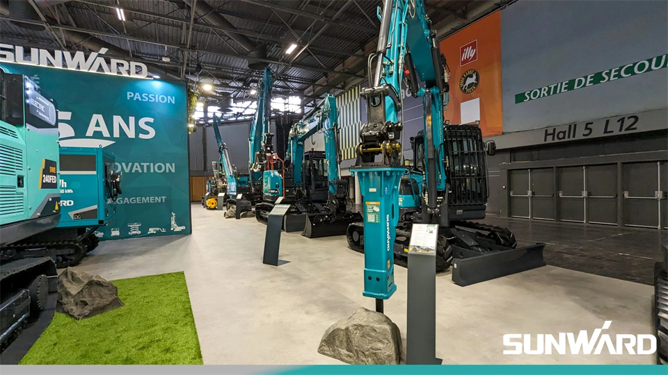 yp街机智能携立异效果亮相2024年法国巴黎工程机械展