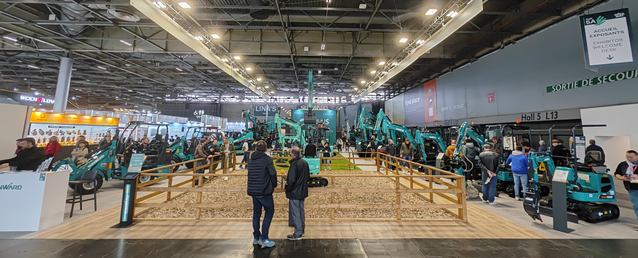 赢战INTERMAT 2024！yp街机智能土方机械深耕全球高端市场