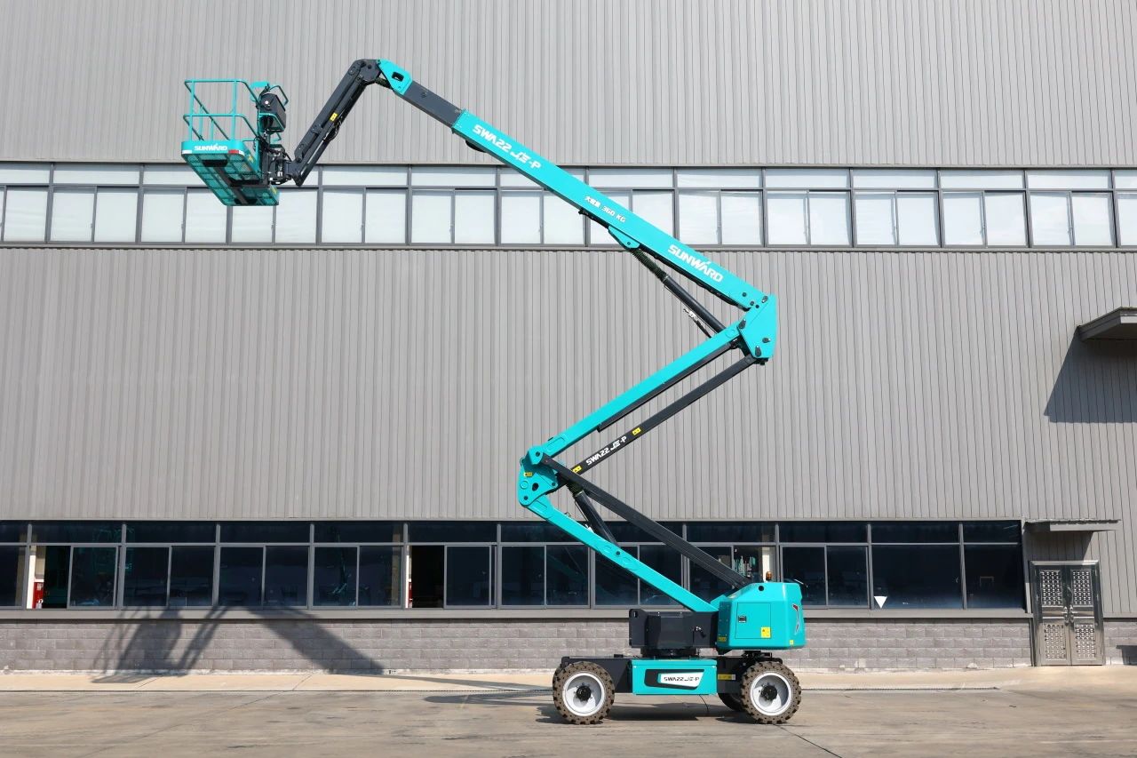 高可靠、高清静、高性能！yp街机智能新一代P系列电动臂式高空作业平台乐成下线