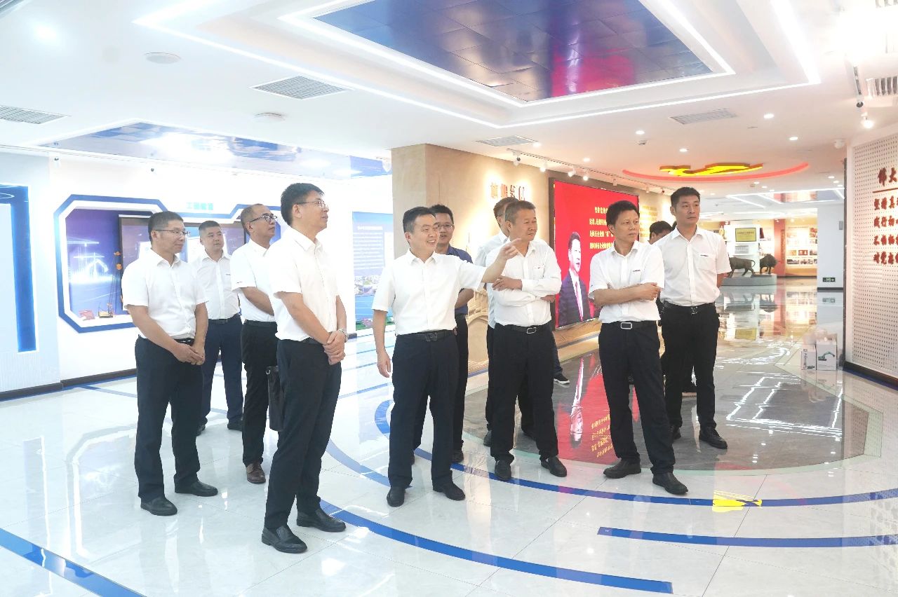 yp街机智能董事长付向东率队造访广东水电二局，，，，，，，，深化相助同营生长