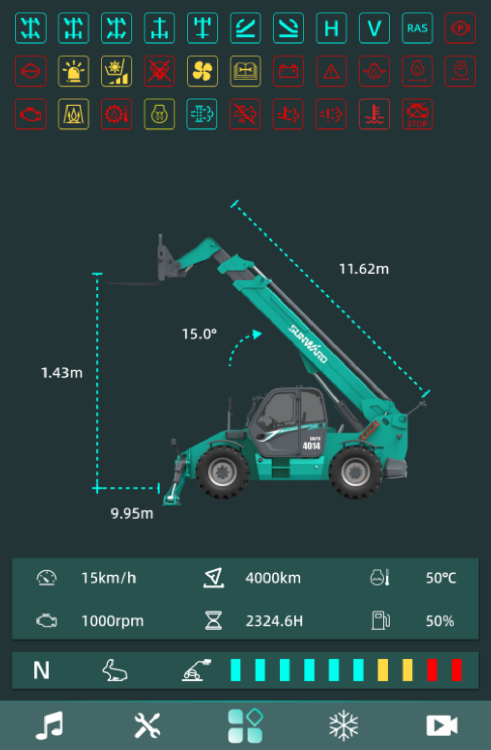 高端机型“双箭齐发”！yp街机智能两款伸缩臂叉装车乐成下线
